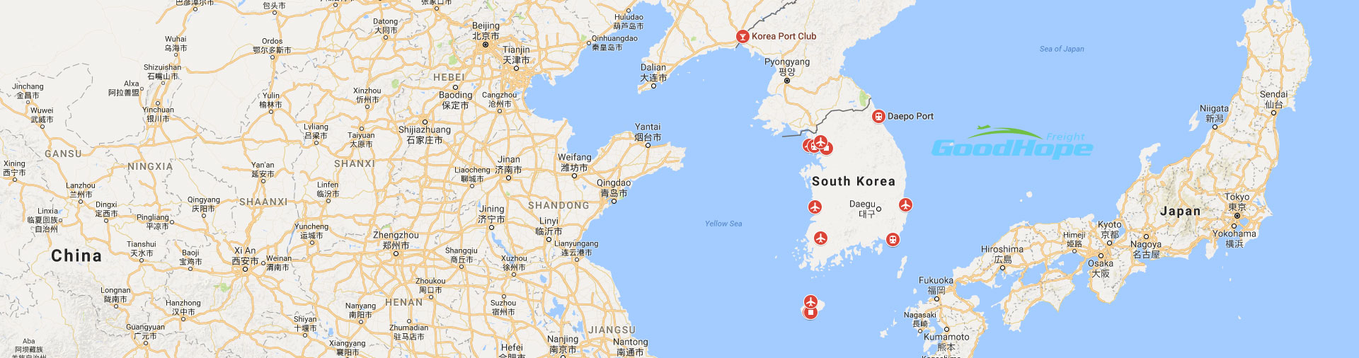ports in south korea